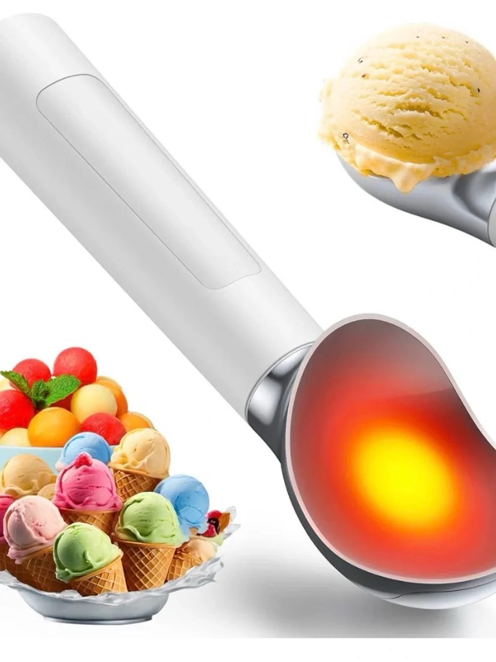 Heated Ice cream Scoop